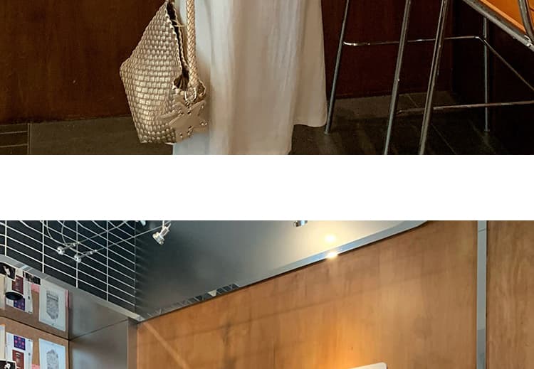 여름 새로운 한 부서 루즈핏 캐주얼 POLO 칼라 민소매 조끼 임신 엄마 드레스 상세 이미지 19