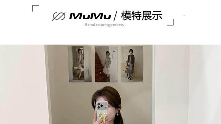 여름 새로운 무거운 작업 프랑스식 자수 딸기 조끼 맨위 넓은 다리 캐주얼 바지 트렌디 엄마 투피스 슈트 상세 이미지 15