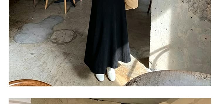 새로운 지금 프랑스식 V넥 품격 임신 엄마 몸매 가꾸기 니트 드레스 상세 이미지 47