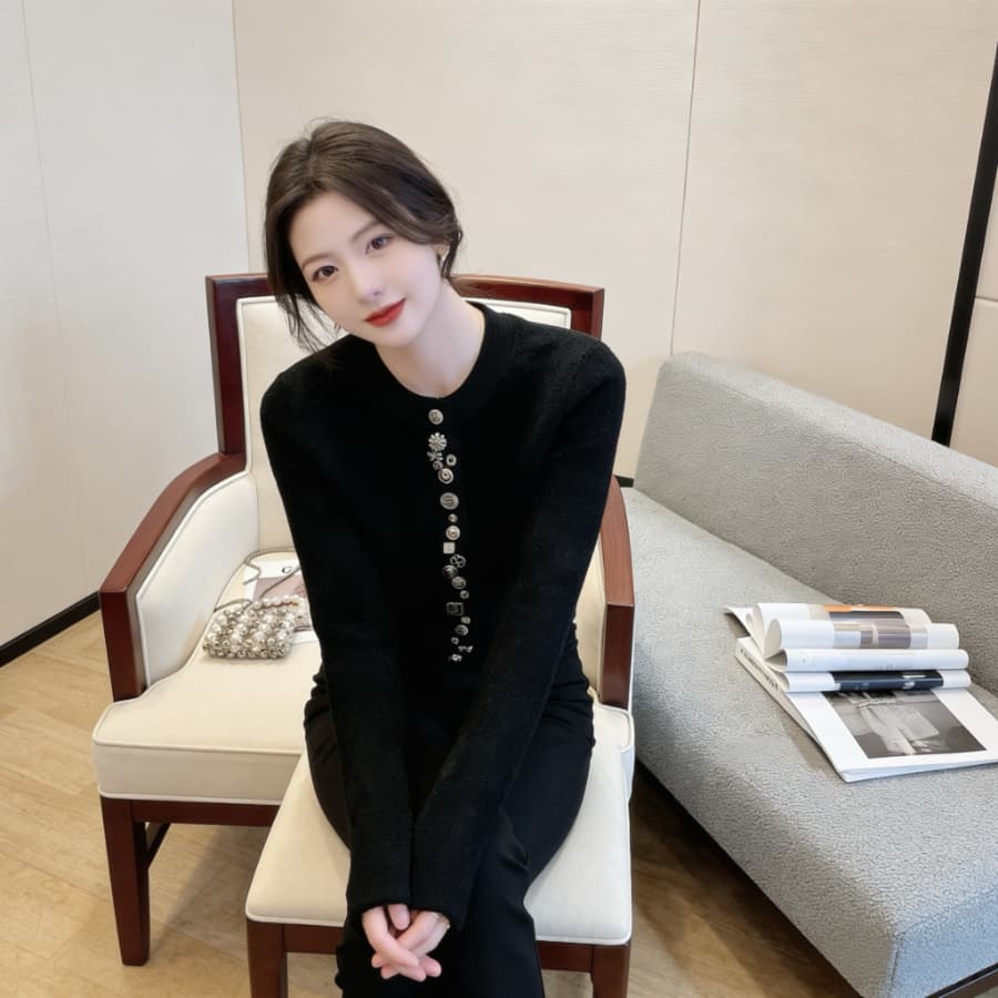 실사 2026 봄 타격 지금 판매 지금 가져 가라. 열세 개 신년 트렌디 한국 동대문 가을 겨울 스웨터 여자 상세 이미지 7
