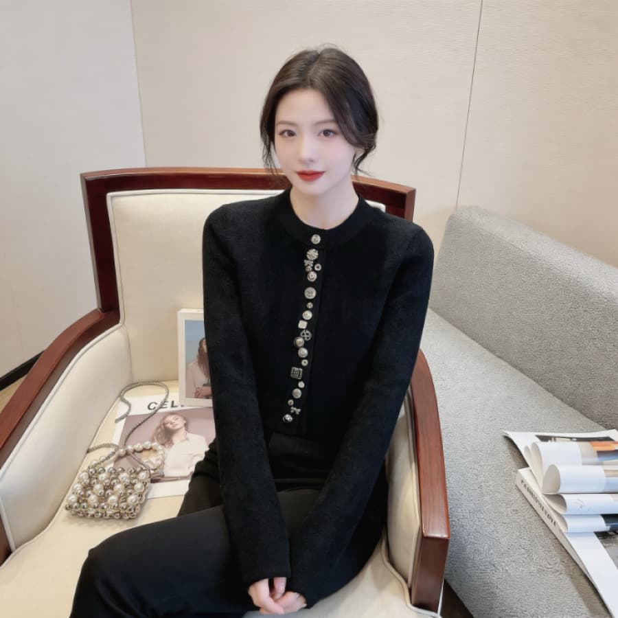 실사 2026 봄 타격 지금 판매 지금 가져 가라. 열세 개 신년 트렌디 한국 동대문 가을 겨울 스웨터 여자 상세 이미지 6