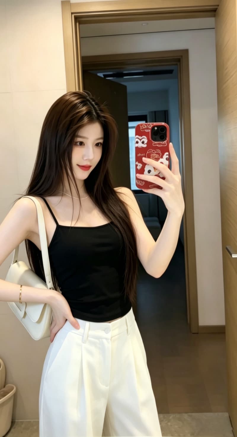 실사 캐미솔 인벤토리 충분하다 샤오홍 예약하기 흔들어서 톤 인터넷 유명인 같은 단락 인사이드 가져 가라. 외출용 필수 슬립 여성 상세 이미지 16