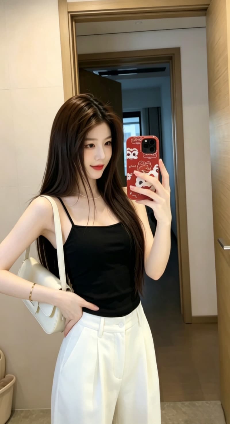실사 캐미솔 인벤토리 충분하다 샤오홍 예약하기 흔들어서 톤 인터넷 유명인 같은 단락 인사이드 가져 가라. 외출용 필수 슬립 여성 상세 이미지 17