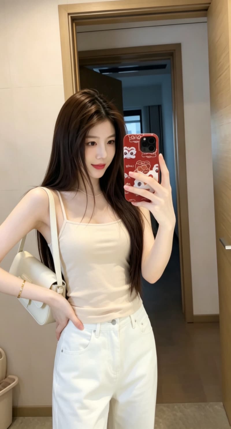실사 캐미솔 인벤토리 충분하다 샤오홍 예약하기 흔들어서 톤 인터넷 유명인 같은 단락 인사이드 가져 가라. 외출용 필수 슬립 여성 상세 이미지 20