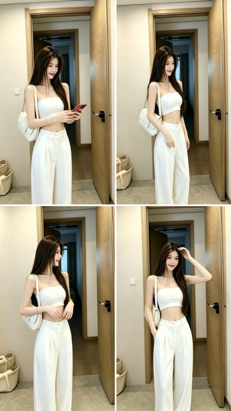 실사 한국 스타일 노출 방지 튜브탑 만나는 속옷 여성 짧은 포장 가슴 얇은 어깨끈 없음 브래지어 슬립 와이 가슴 여성 상세 이미지 21