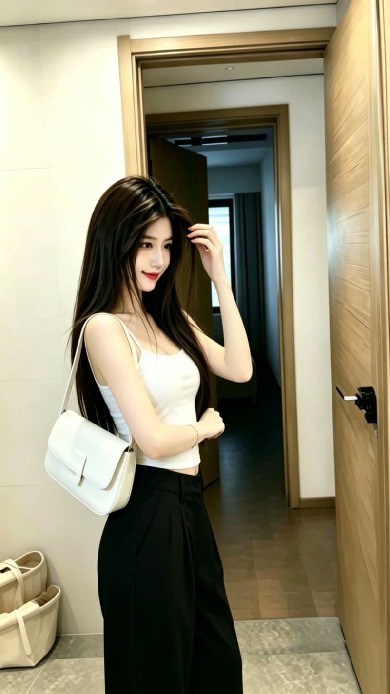 실사 흑인과 백인 색상 인사이드 가져 가라. 요추 배 쇼트 스타일 캐미솔 만나는 여성 섹시함 몸매 가꾸기 다용도 기본 셔츠 상세 이미지 13