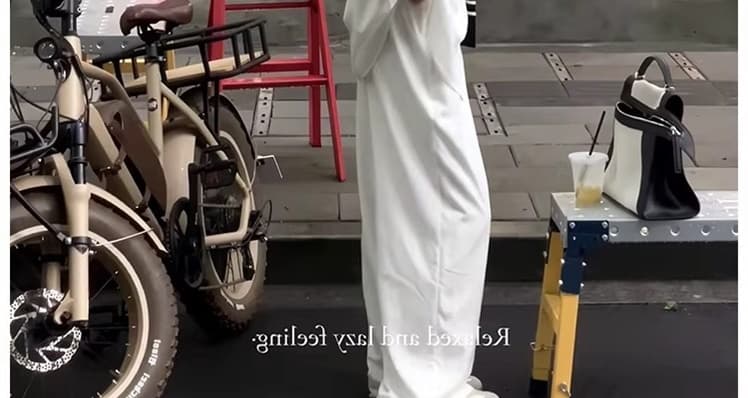 질량 선물 물품 2026 이른 가을 임산부 세트 루즈핏 셔츠 맨위 와이드 레그 팬츠 긴 바지 봄 가을 투피스 세트 상세 이미지 20