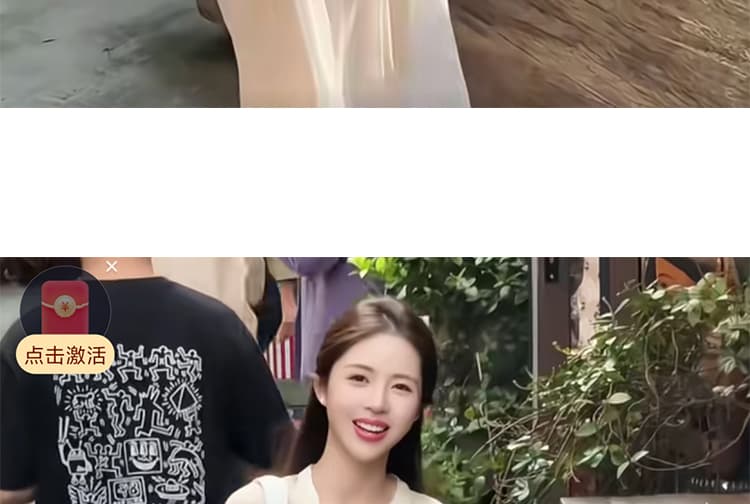 지금 여름 신제품 한국 스타일 슬림해 보이는 프랑스식 임산부 빅 사이즈 드레스 상세 이미지 26