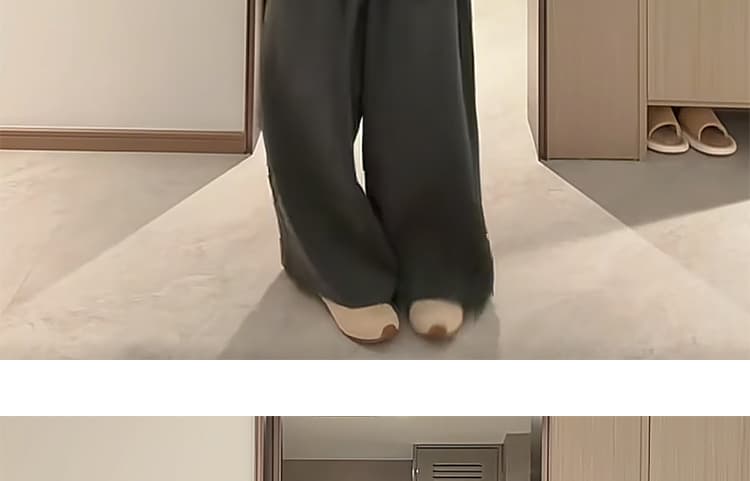 지금 가을 새로운 캐주얼 편안함 스트라이프 재킷 티셔츠 와이드 레그 팬츠 3종 세트 상세 이미지 28
