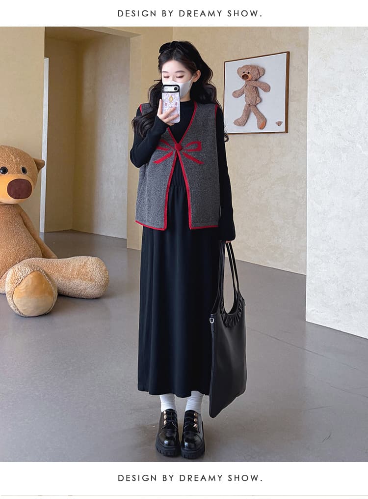 실사 지금 2026 신제품 반하이넥 드레스 디자인 센스 베스트 세트 상세 이미지 36