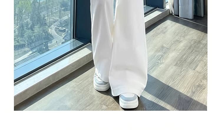 임산부 바지 외출용 한국 스타일 다용도 부츠컷 바지 2026 새로운 몸매 가꾸기 슬림해 보이는 하이웨이스트 긴 바지 얇은 스타일 청바지 여성 상세 이미지 33