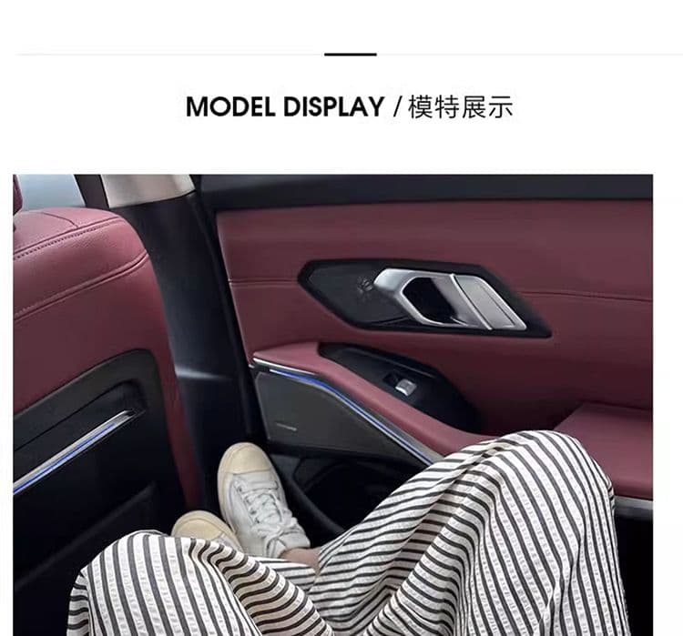 임산부 캐주얼 바지 한 부서 스트라이프 캐주얼 바지 가을 새로운 하이웨이스트 복부 지지 와이드 레그 팬츠 외출용 상세 이미지 7