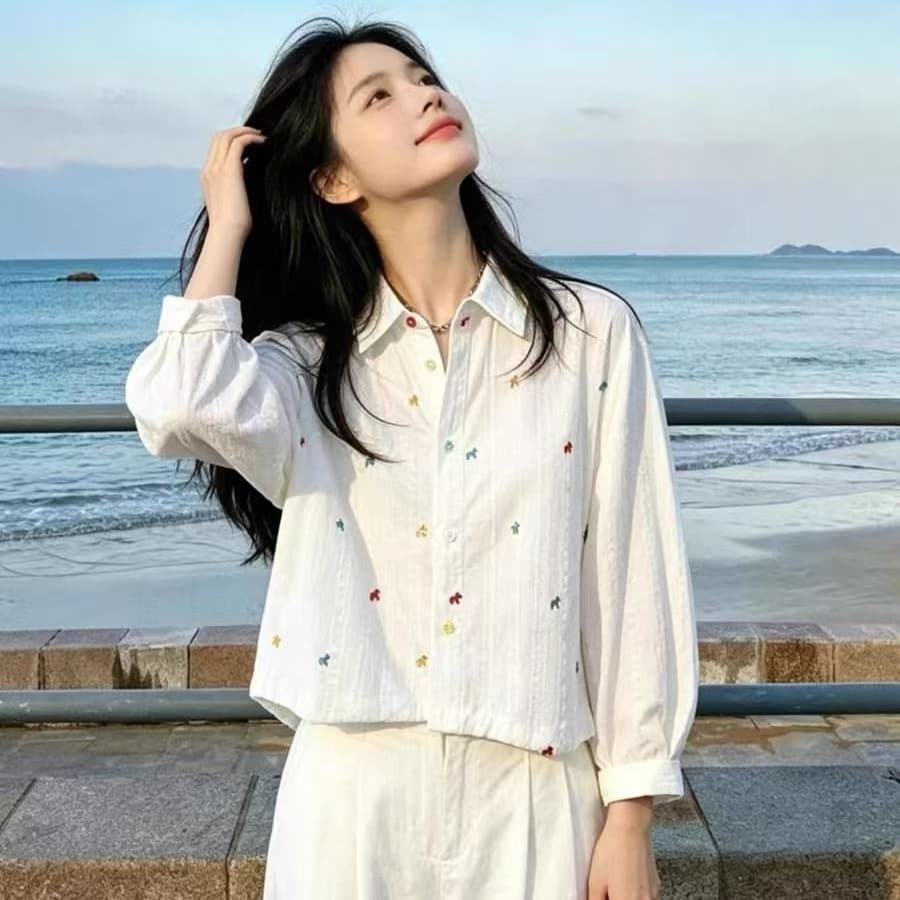 고급 센스 디자인 센스 우아함 다용도 패션 프랑스식 한 부서 고급 2026 여름 새로운 아름다운 맨위 이미지 5