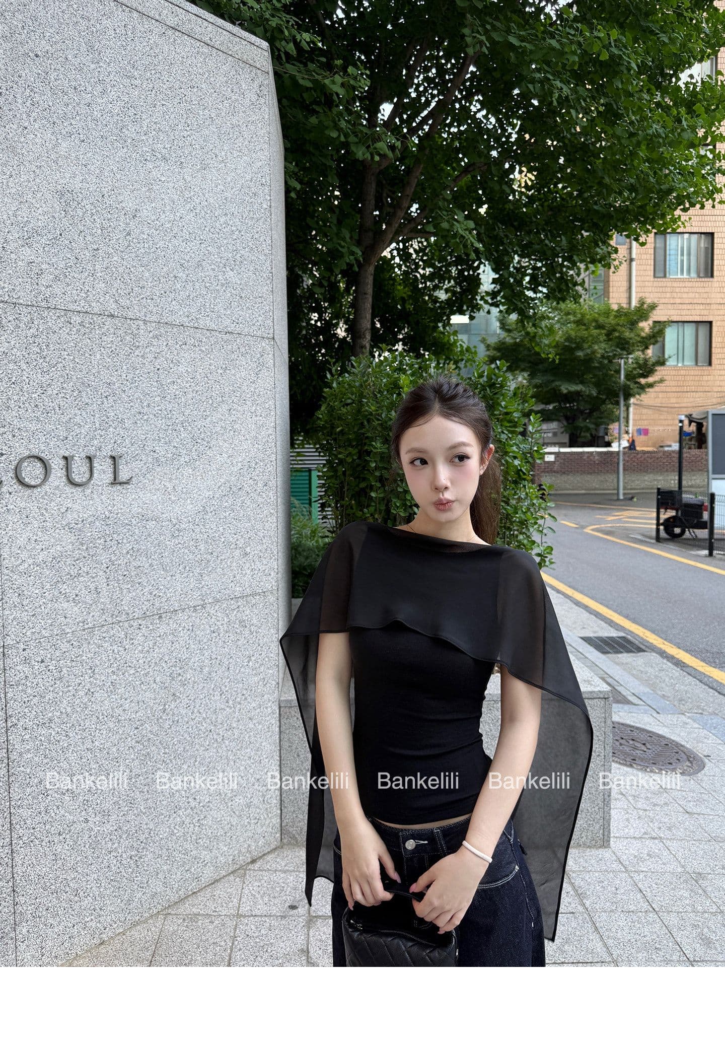 레오파드 무늬 숄 민소매 티셔츠 여성 여름 프랑스식 허리 수축 몸매 가꾸기 슬림해 보이는 디자인 센스 순수한 욕망 페이크 레이어드 쇼트 스타일 맨위 상세 이미지 18