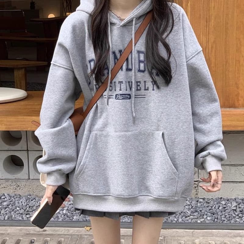 경관 그림 2026 모방 Mianhua 면 복합 얇은 스타일 310g 털이 있는 400g 후드 티 스웨터 여성 가을 겨울 조수 브랜드 맨위 상세 이미지 2