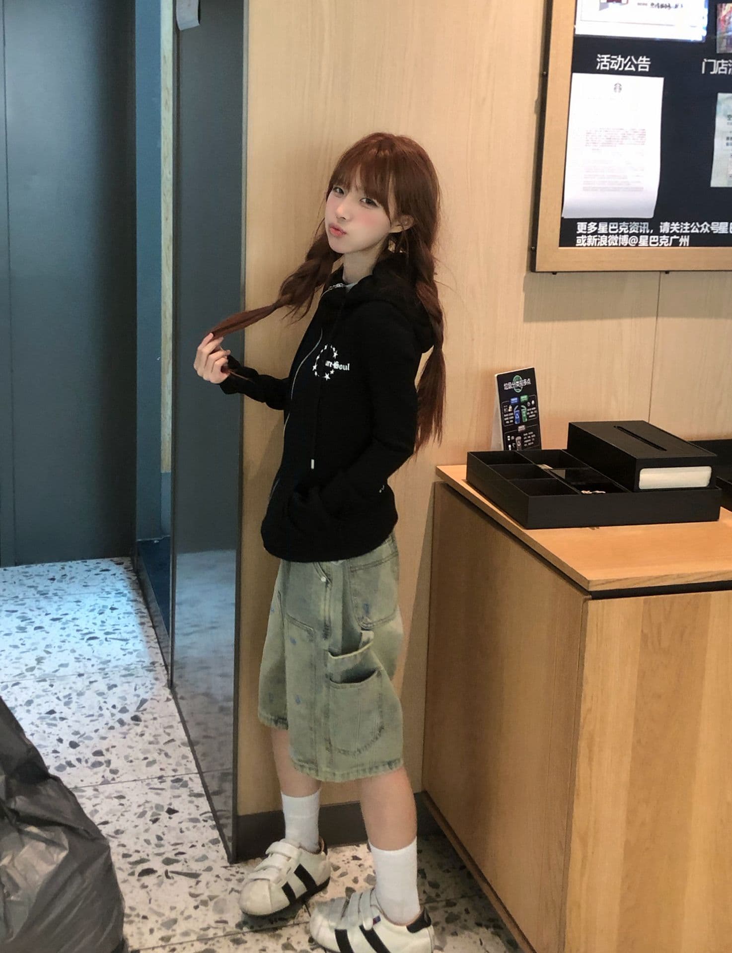 2026 아메리칸 레트로 프린트 후드 티 스웨터 여성 이른 가을 폭발 몸매 가꾸기 달콤한 핫걸 오픈 가디건 쇼트 스타일 조수 브랜드 맨위 상세 이미지 13