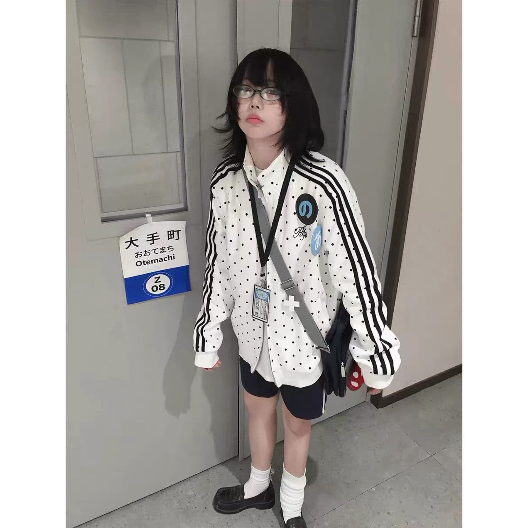 2026 가을 얇은 스타일 백금 지퍼 순수한 Mianhua 면 복합 후드티 여성 이미지 3