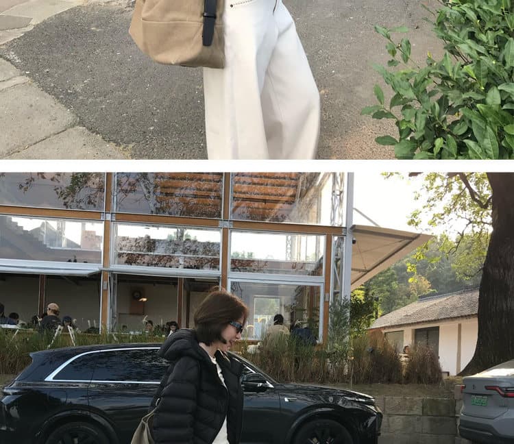 한국 스타일 루즈핏 2026 새로운 다운 재킷 여성 갈비 살 버블 푸 내부 및 외부 같은 재료 거북이 쇼트 스타일 후드 코튼 자켓 상세 이미지 10