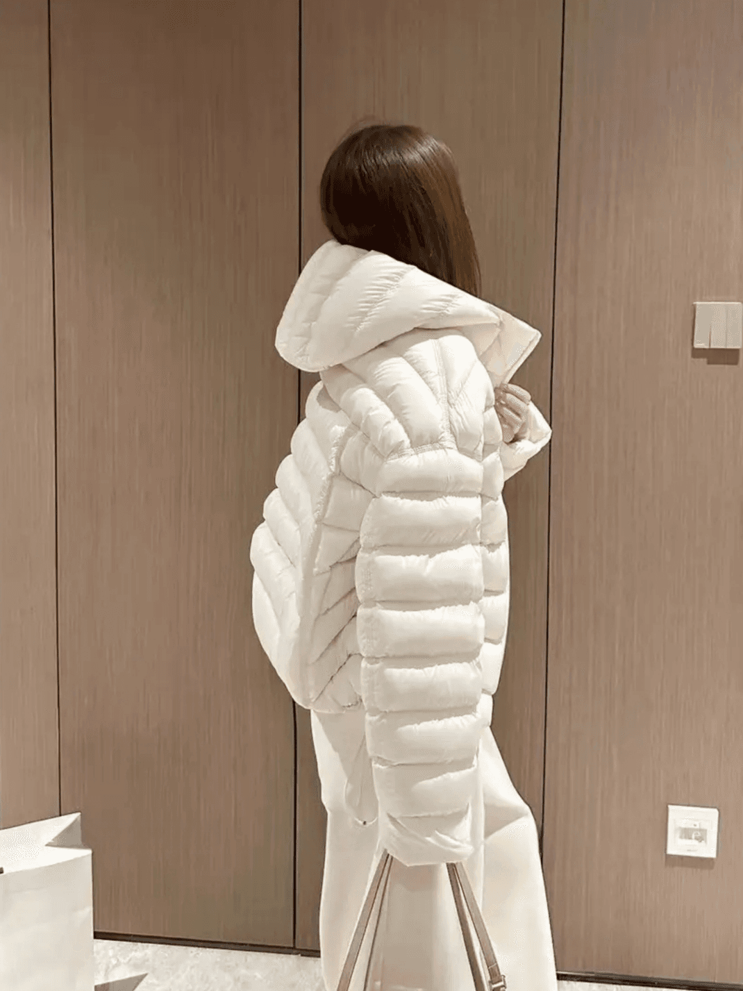 한국 스타일 루즈핏 2026 새로운 다운 재킷 여성 갈비 살 버블 푸 내부 및 외부 같은 재료 거북이 쇼트 스타일 후드 코튼 자켓 상세 이미지 28