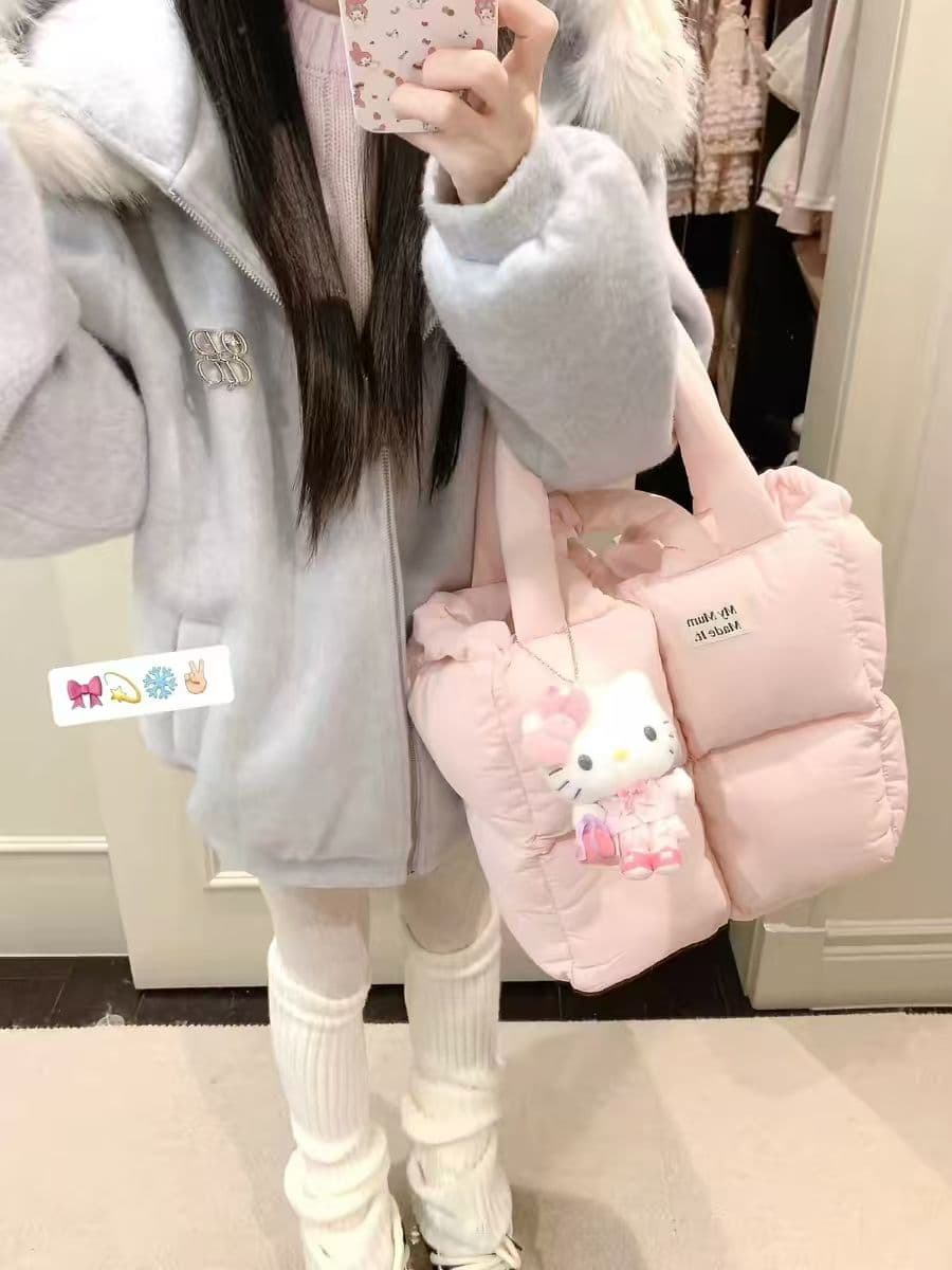 예약하기 섹션 310 크 털이 있는 400g 큰 모피 칼라 탈착식 한국 스타일 새로운 후드티 여성 재킷 조수 브랜드 이미지 2