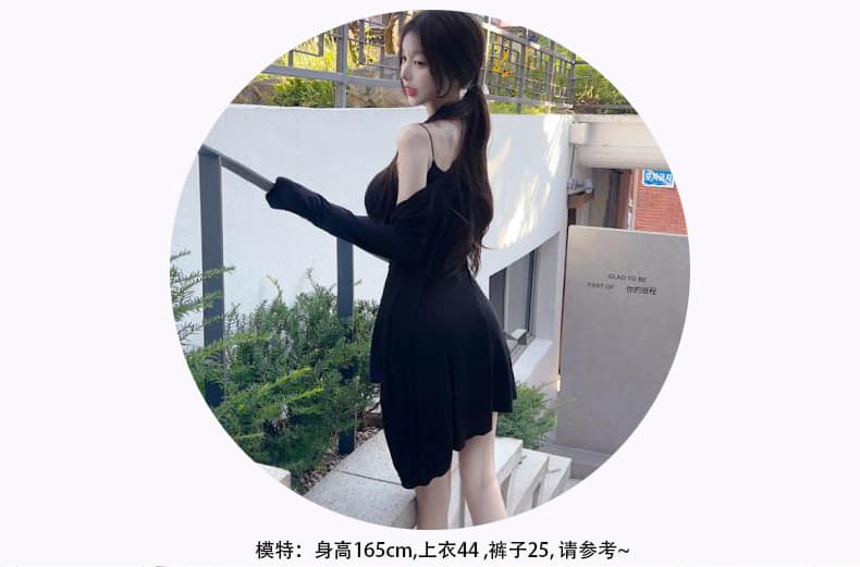 한국 동대문 신제품 편안함 느긋한 센스 미니멀리즘 여성 자외선 차단 롱 코트 얇은 오픈 가디건 에어컨 셔츠 상세 이미지 7