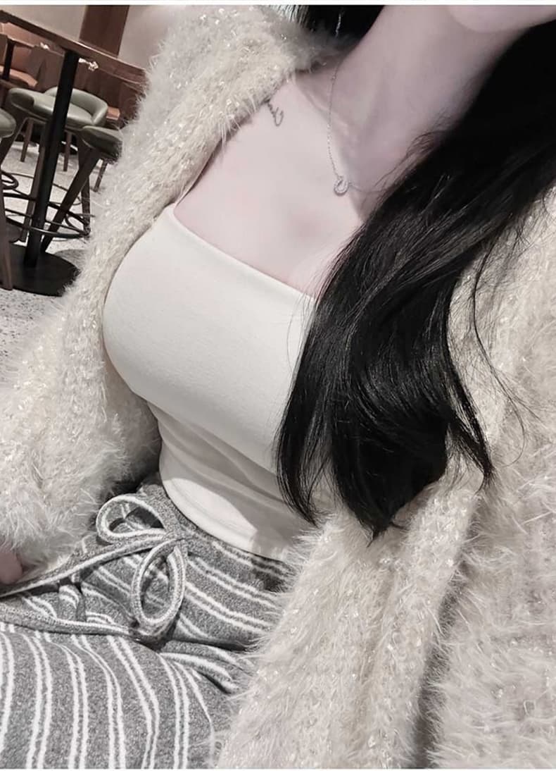 한국 동대문 신제품 느긋한 느슨함 센스 한 부서 슬림해 보이는 허리밴드 스트라이프 와이드 레그 팬츠 상세 이미지 14