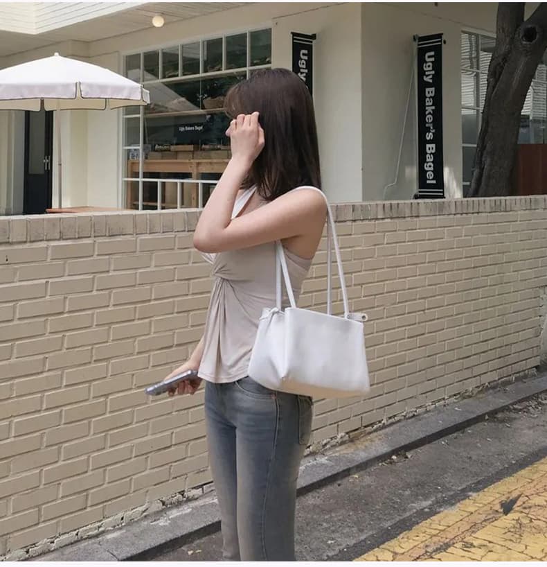 한국 동대문 신제품 자이언트 잘 생긴 ~ 중 한 부서 여성 행침 목 나사 꽃 민소매 티셔츠 맨위 상세 이미지 11
