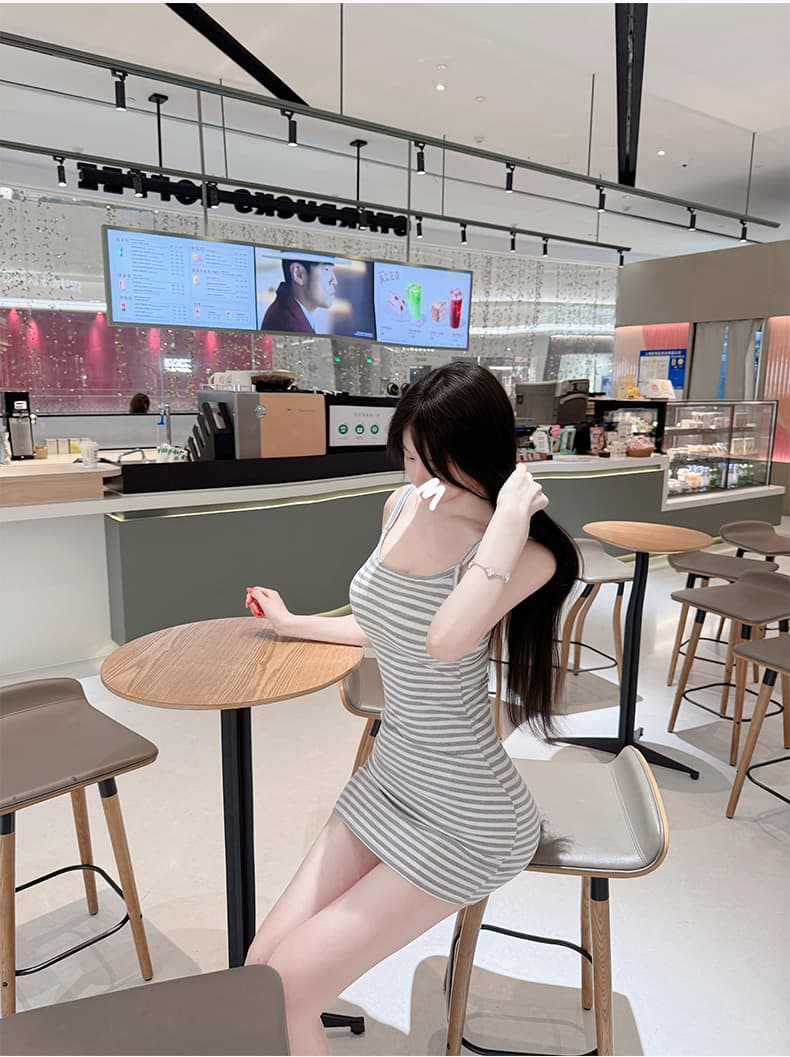 한국 동대문 신제품 순수한 욕망 슬립 섹시함 타이트 스커트 디스플레이 몸 고유 한 아름다운 아름다운 치마 상세 이미지 7
