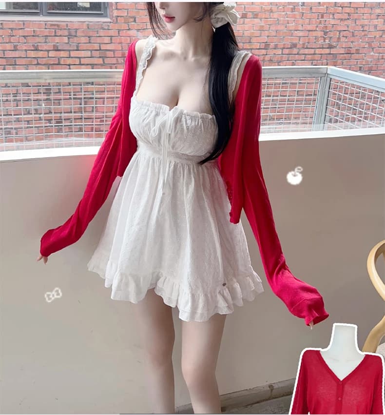 한국 동대문 신제품 순수한 욕망 바람 프로 피부 얇은 스타일 마이크로 ~을 통해 긴팔 자외선 차단 오픈 가디건 상세 이미지 7