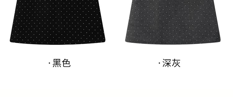 지금 임산부 가을 겨울철 두꺼운 모직 도트 무늬 레트로 연삭 털 반신 스커트 한국 스타일 타이트 스커트 한 마디 없음 복부 지지 미니 스커트 상세 이미지 12