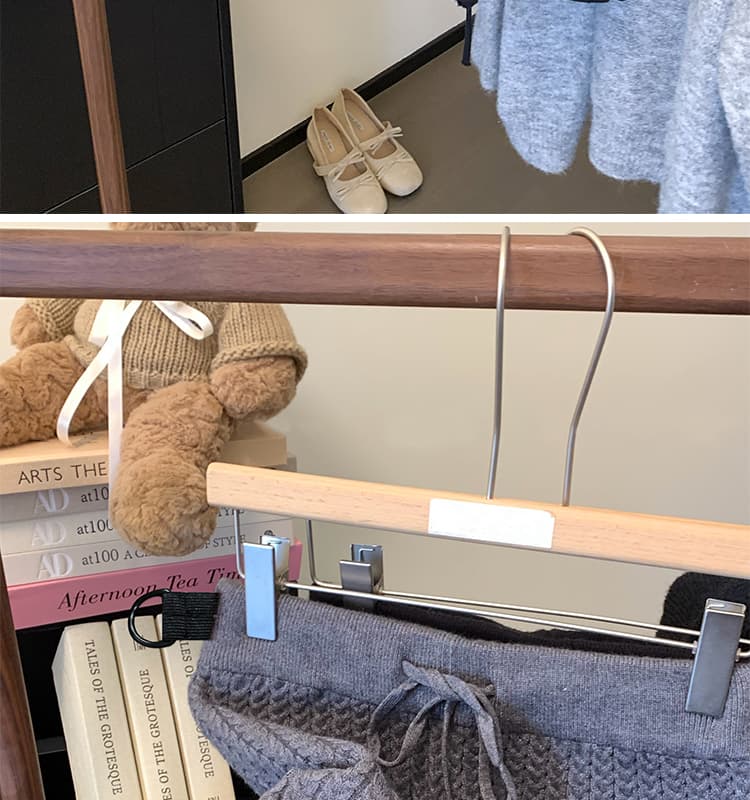 지금 임산부 패션 느긋한 바람 프랑스식 프릴 꽈배기 니트 캐주얼 바지 가을 겨울 루즈핏 없음 복부 지지 부츠 반바지 상세 이미지 25