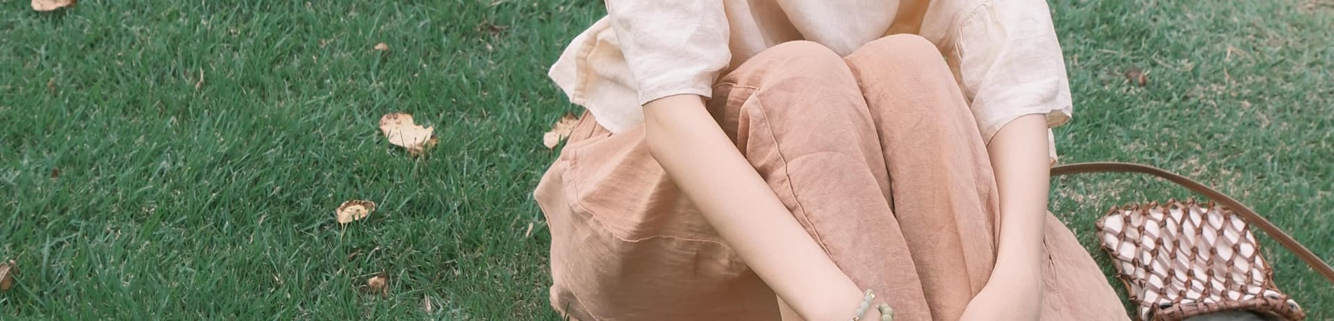 한 부서 느긋한 바람 착용 가져 가라. 여성 2026 여름 새로운 루즈핏 품격 다용도 맨위 하이웨이스트 배기 바지 투피스 세트 상세 이미지 62