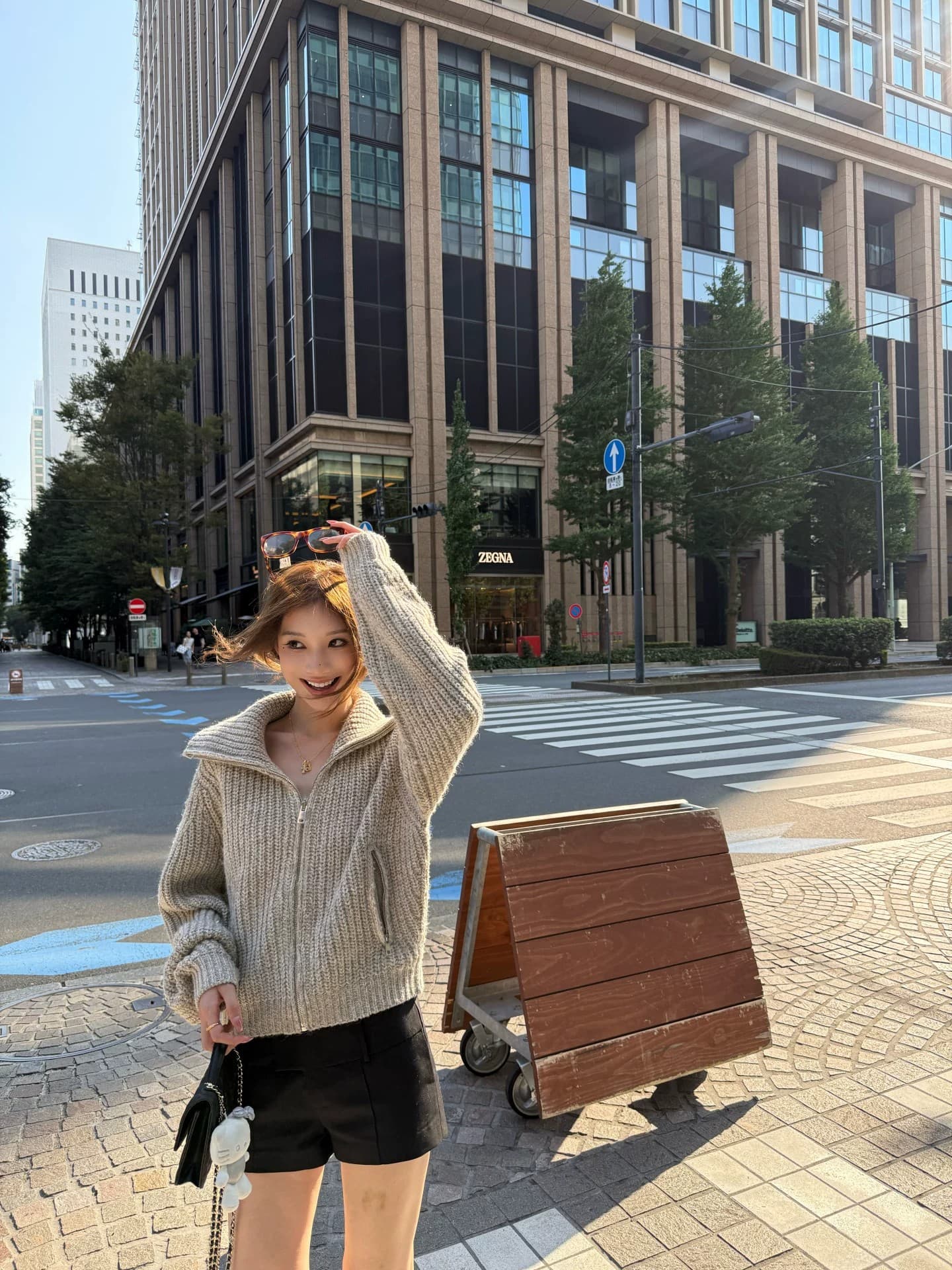 느긋한 윈디 폴로 칼라 지퍼 터틀넥 스웨터 오픈 가디건 여성 2026 가을 겨울 새로운 루즈핏 두꺼운 니트 스웨터 재킷 상세 이미지 17