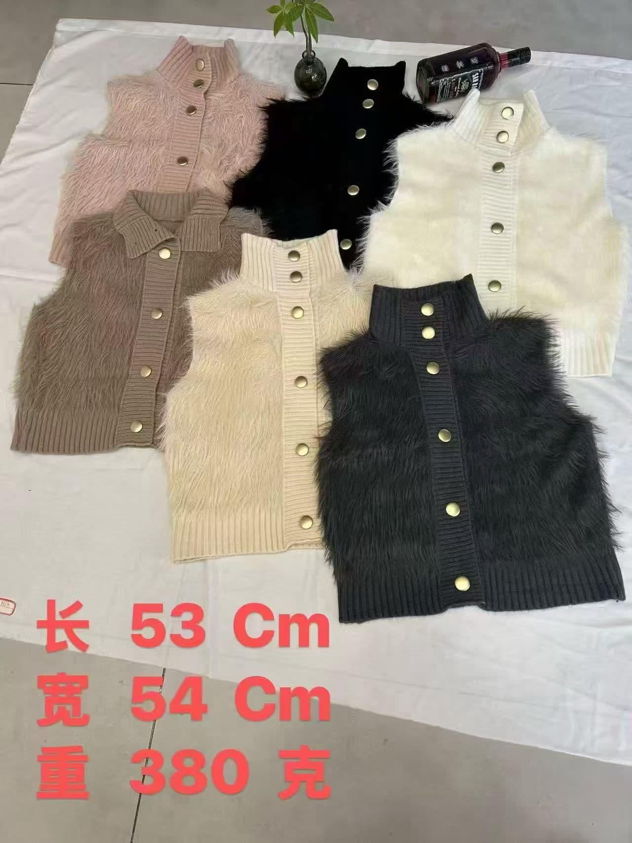 부드러운 찹쌀 부드러운 바람 미니멀리즘 와 성별 느긋한 느슨함 센스 화이트 조끼 여자 2026 년 스탠드 칼라 플리스 스웨터 오픈 가디건 상세 이미지 1