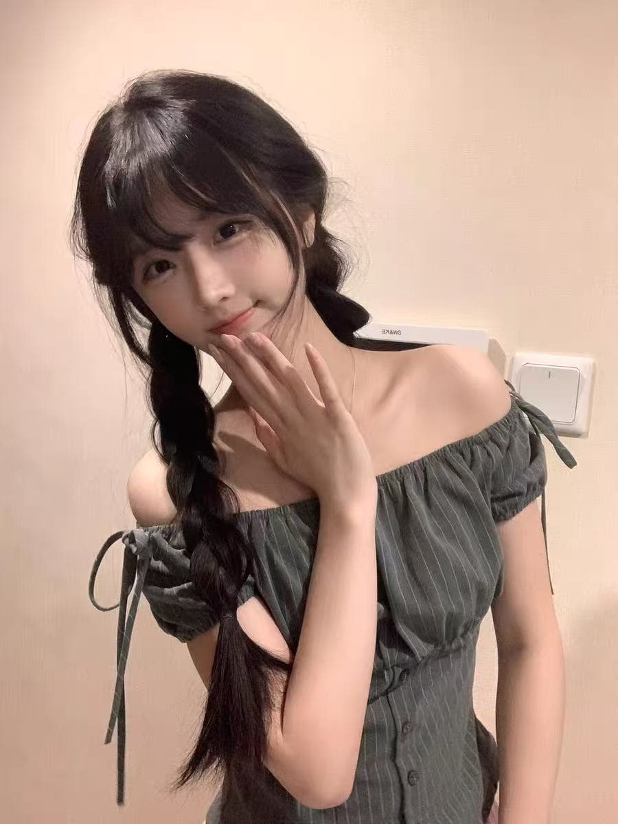 프랑스식 고급 센스 오프숄더 스트라이프 반팔 여성 여름 새로운 품격 몸매 가꾸기 슬림해 보이는 연령 감소 작은 맨위 이미지 2