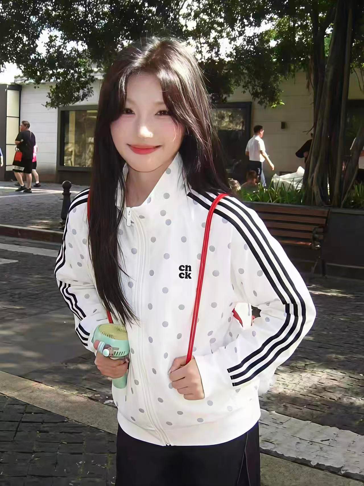 레트로 도트 무늬 자외선 차단 의류 여자 2026 여름 새로운 얇고 가벼운 통기성 국방 자외선 자외선 차단 외투