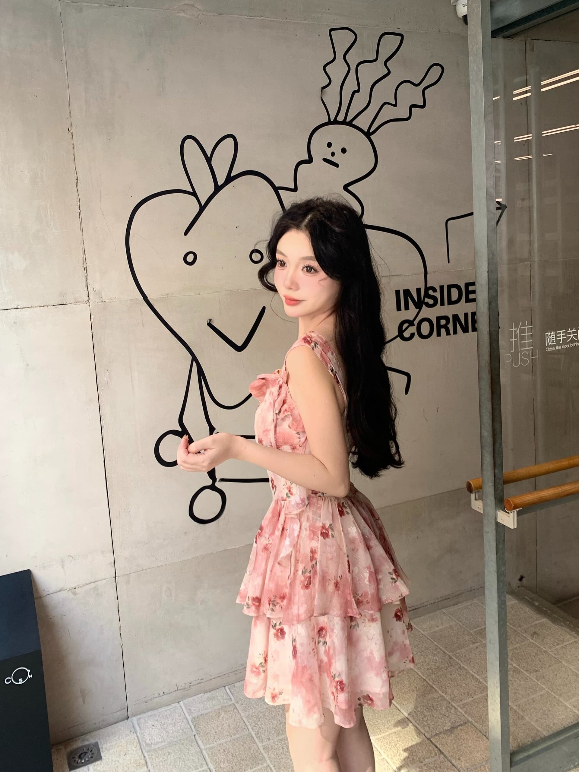 프랑스식 첫사랑 작은 날다 소매 화이트 드레스 아이들 여름 새로운 인기 작은 키 허리 수축 프릴 미니 스커트 상세 이미지 2