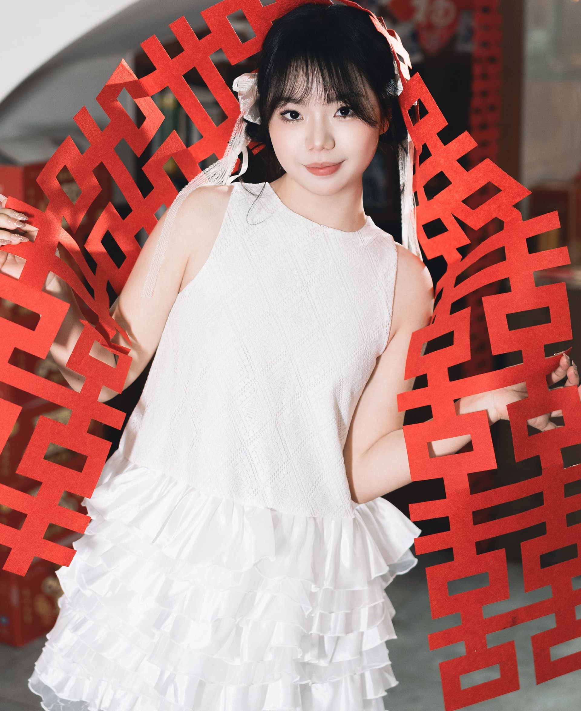 인기 신제품 아름다운 드레스 디자인 센스 작은 대중 프릴 조끼 미니 스커트 공주 케이크 드레스 생일 예복 상세 이미지 3