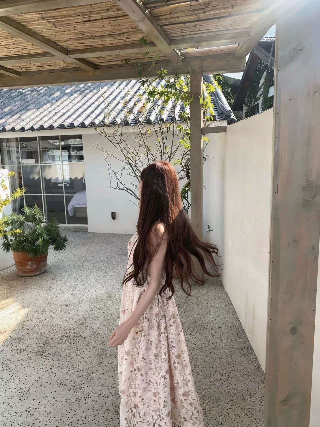 여름 프랑스식 자이언트 잘 생긴 특별 아름다운 관대 한 점잖은 아름다운 꼬집기 허리 3 차원 꽃 여성 드레스 길다 치마 이미지 2