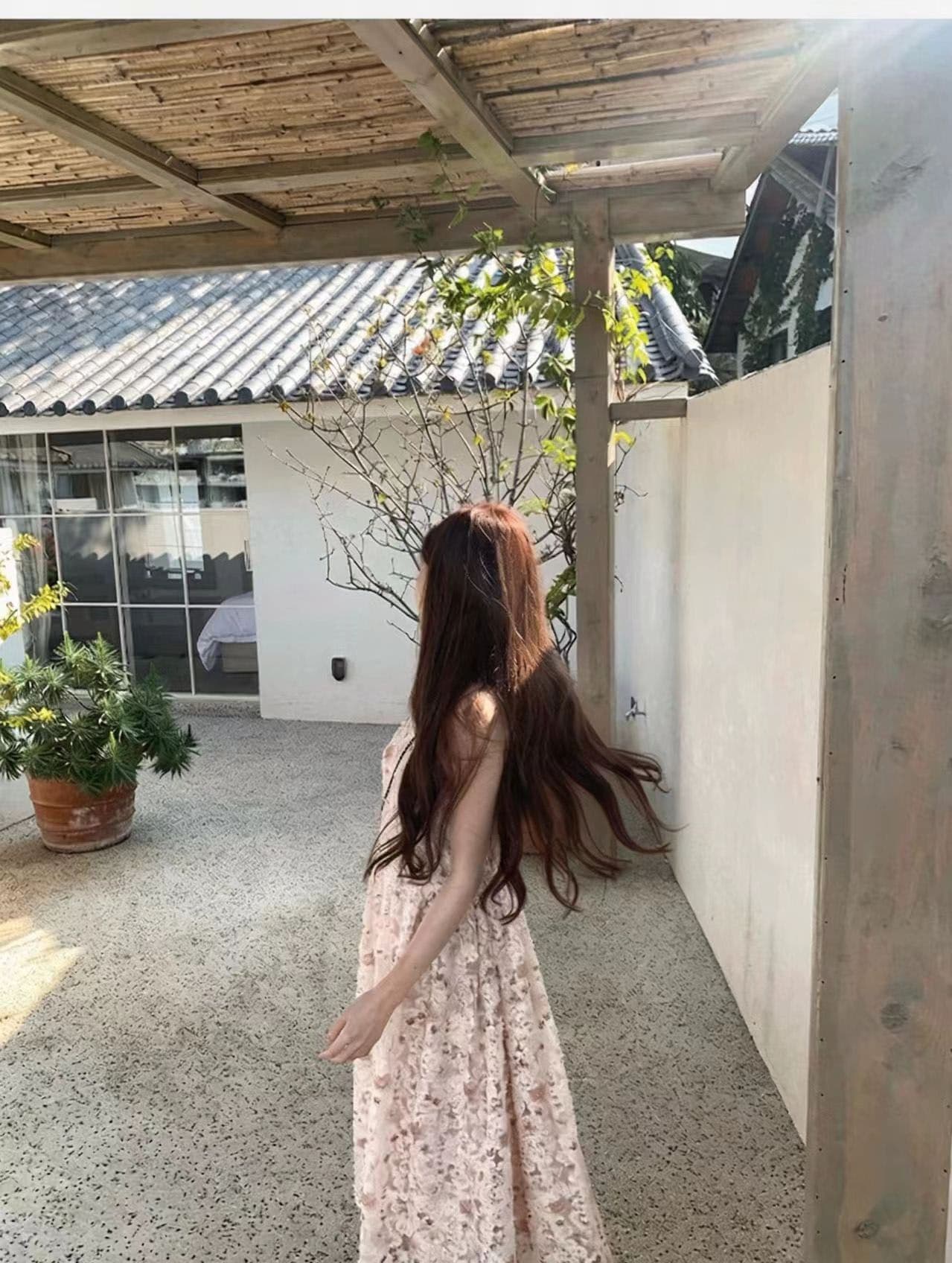여름 프랑스식 자이언트 잘 생긴 특별 아름다운 관대 한 점잖은 아름다운 꼬집기 허리 3 차원 꽃 여성 드레스 길다 치마 상세 이미지 8