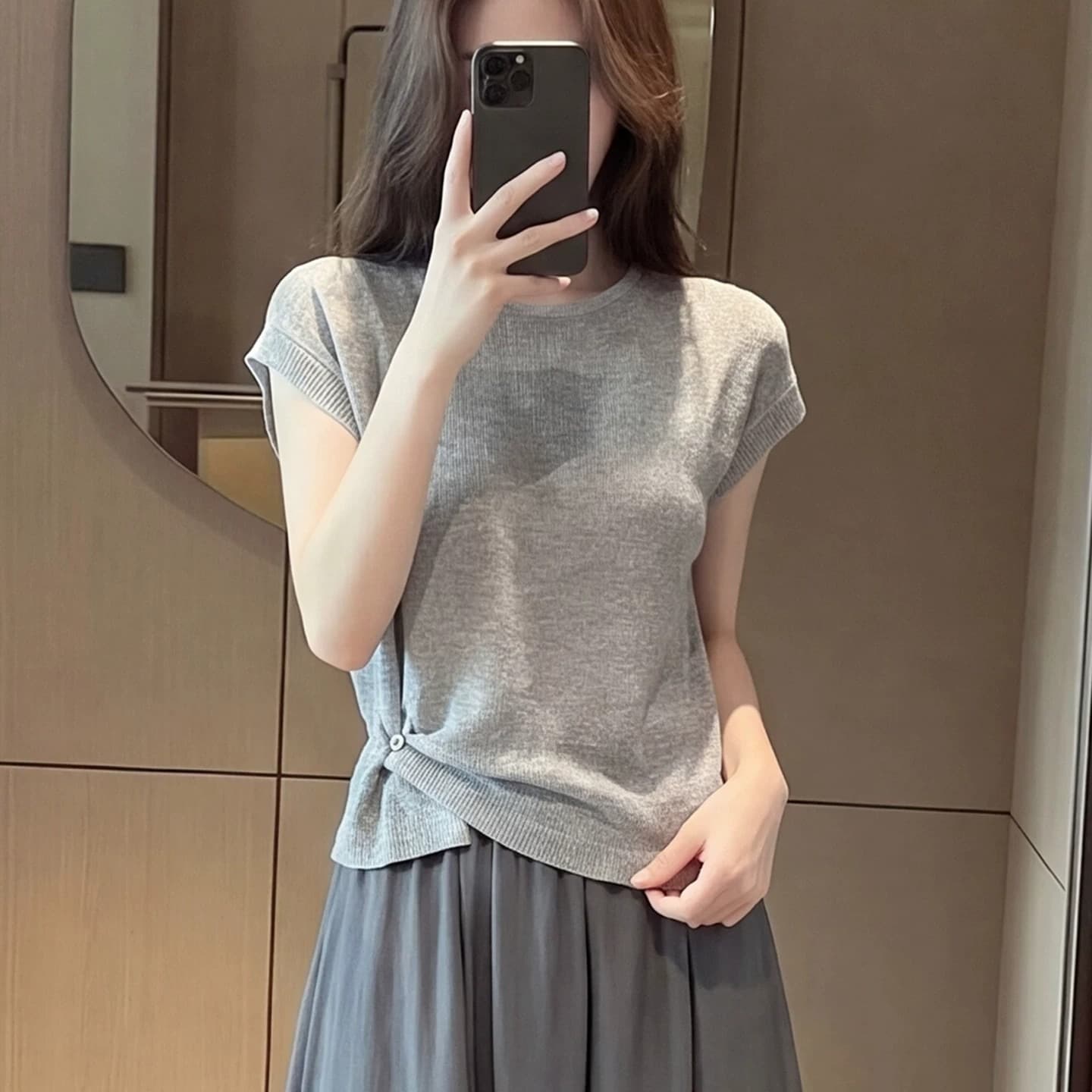 털 짠 셔츠 2026 슈퍼 화재 여름 작은 대중 아니요 명중 섹션 고유 한 디자인 센스 아름다운 자이언트 잘 생긴 ~ 중 캐주얼 블라우스 이미지 4