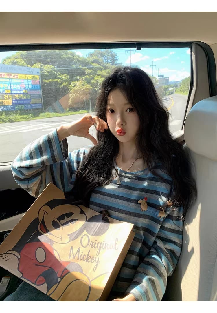 원본 품질 새로운 루즈핏 느긋한 인사이드 가져 가라. 기본 셔츠 외출용 맨위 티셔츠 상세 이미지 12