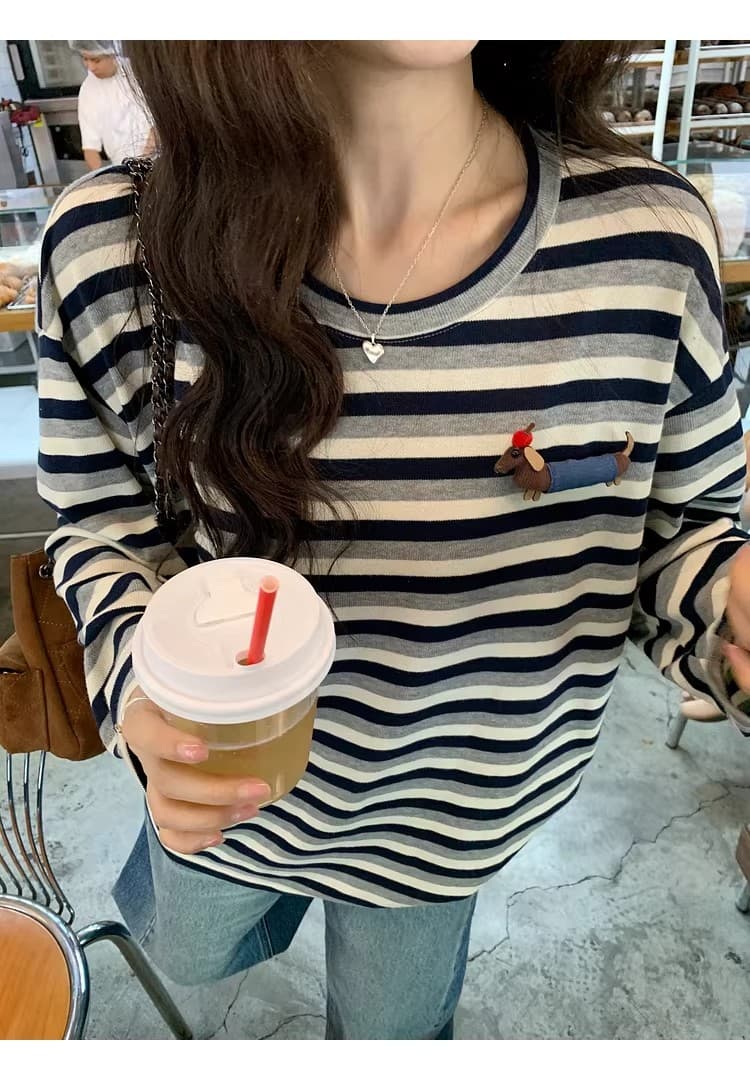 원본 품질 새로운 루즈핏 느긋한 인사이드 가져 가라. 기본 셔츠 외출용 맨위 티셔츠 상세 이미지 20