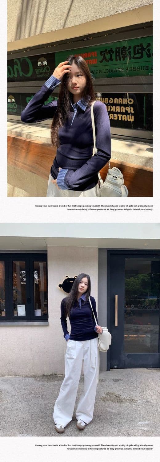 사람들 면 260 그램 여성 봄 새로운 인사이드 가져 가라. 디자인 센스 몸매 가꾸기 맨위 상세 이미지 6