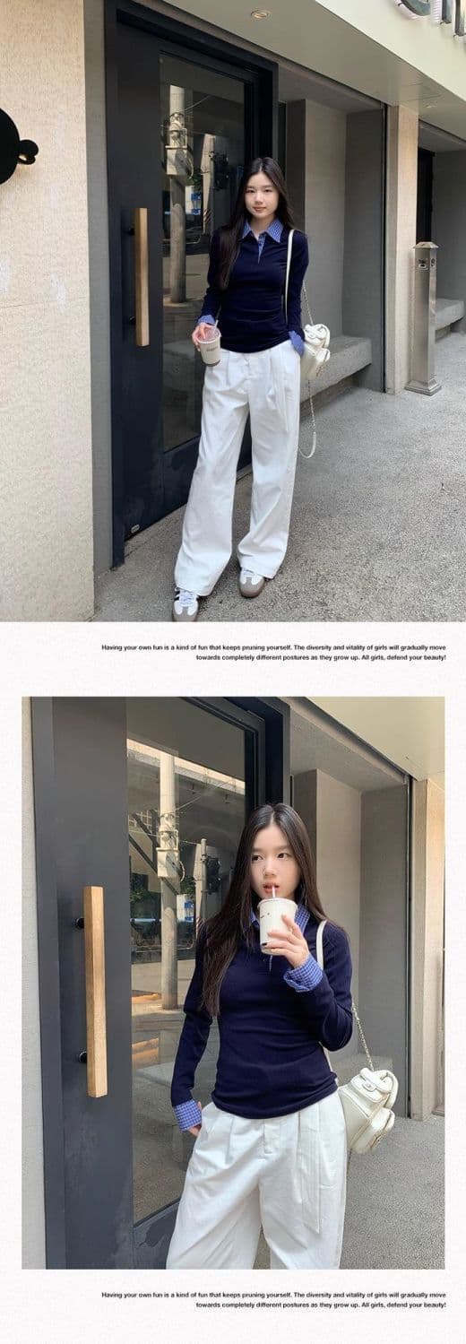 사람들 면 260 그램 여성 봄 새로운 인사이드 가져 가라. 디자인 센스 몸매 가꾸기 맨위 상세 이미지 9