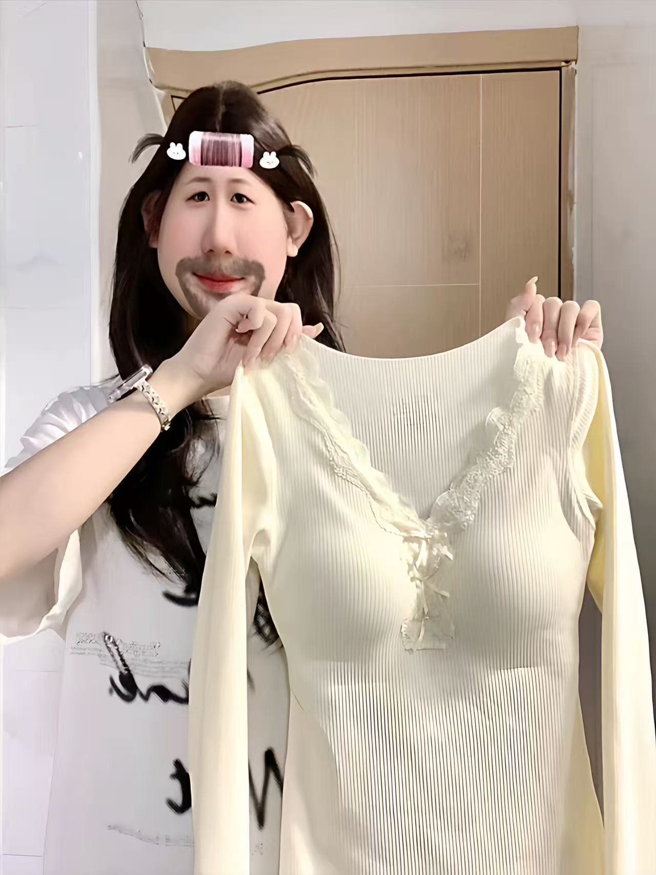 원본 보온 패치 가슴 패드 열 속옷 여성 가을 겨울철 2025 새로운 벨트 가슴 패드 레이스 기본 셔츠 상세 이미지 7