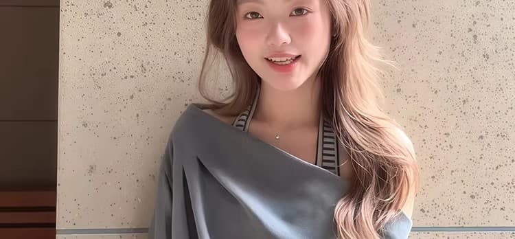 한 부서 체크무늬 페이크 레이어드 여성 셔츠 봄 착용 가져 가라. 패치워크 조끼 셔츠 허리 수축 슬림해 보이는 디자인 센스 맨위 트렌디 상세 이미지 6