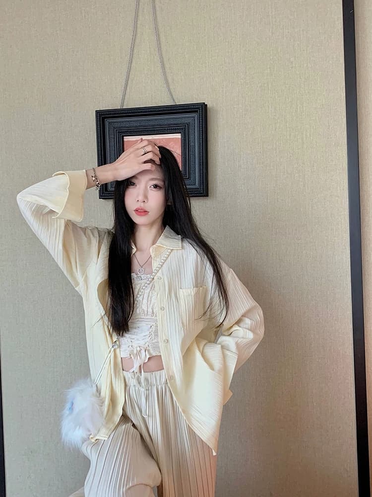 면 린넨 셔츠 여성 코트 여름 디자인 센스 작은 대중 얇은 스타일 아마 셔츠 오픈 가디건 질감 센스 맨위 상세 이미지 15