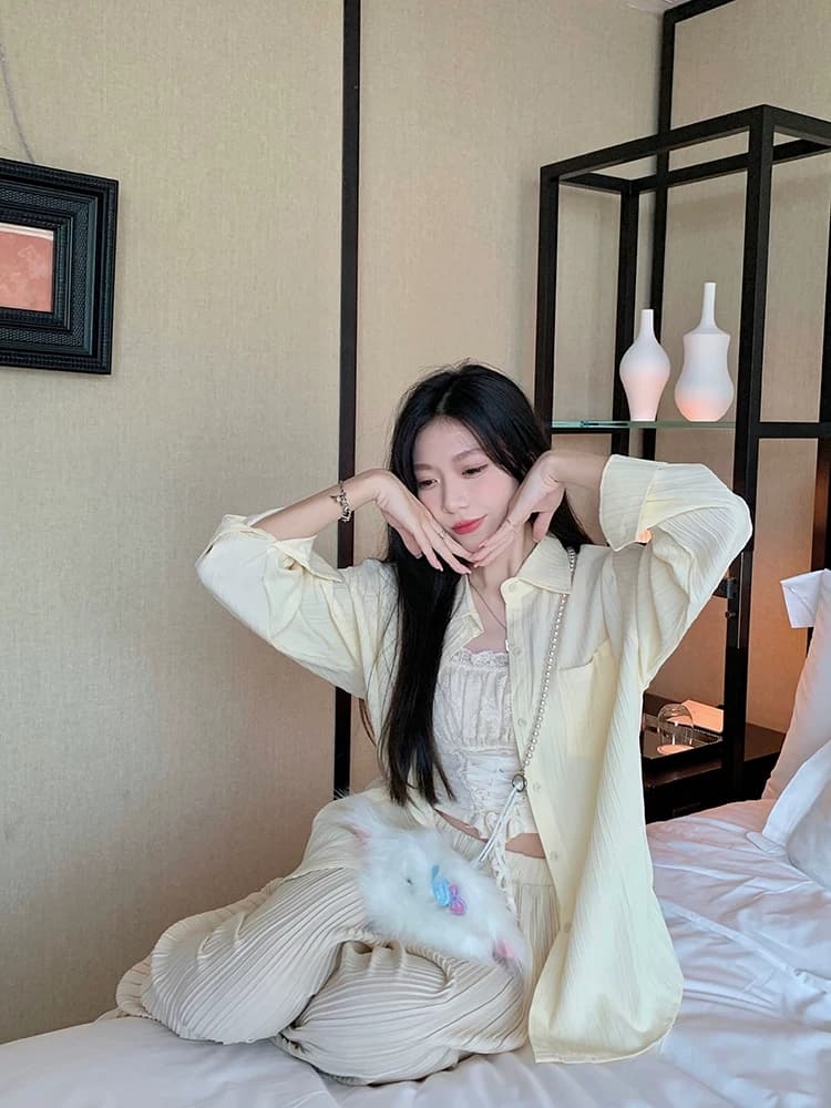 면 린넨 셔츠 여성 코트 여름 디자인 센스 작은 대중 얇은 스타일 아마 셔츠 오픈 가디건 질감 센스 맨위 상세 이미지 16