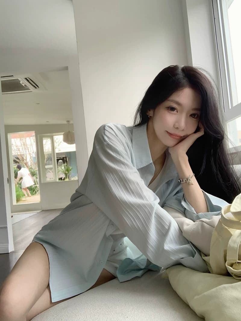 면 린넨 셔츠 여성 코트 여름 디자인 센스 작은 대중 얇은 스타일 아마 셔츠 오픈 가디건 질감 센스 맨위 상세 이미지 29
